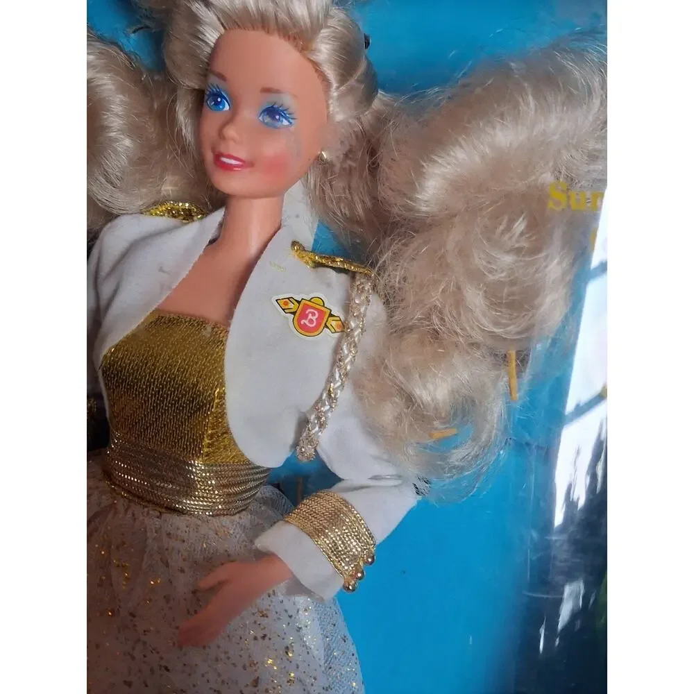 1990 Summit Barbie White and Gold Gown New in Box 1st Annual Special Edition